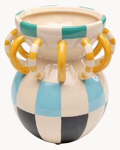 Ręcznie malowany wazon Harlequin, W 24 cm