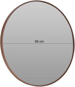 Lustro KOOPMAN 60 x 60 cm Drewno