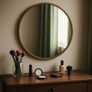 Lustro KOOPMAN 60 x 60 cm Drewno