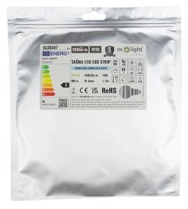 Taśma LED COB 480 9W/m 6000K 990lm/m 24V IP20 5m ściemnialna Ecolight