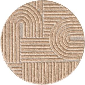 Jasnoróżowy okrągły dywan ø 80 cm Art 1121 – Ayyildiz Carpets