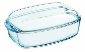 Pyrex Szklane naczynie do zapiekania z pokrywą, 4,5 l