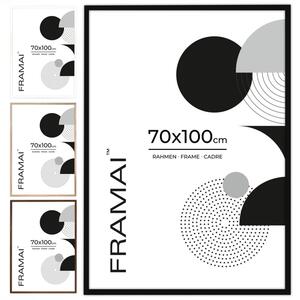 Czarna ramka na zdjęcia w rozmiarze 70x100 cm FRAMAI®
