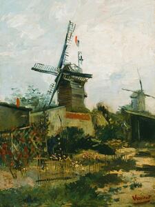 Reprodukcja Windmills on Montmartre, Vincent van Gogh