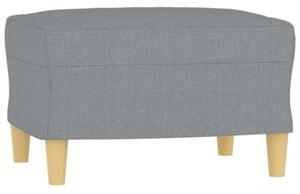 Sofa 3-osobowa z podnÃ³Å¼kiem, jasnoszara, 180 cm, tkaninÄ
