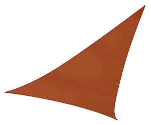 Perel Żagiel przeciwsłoneczny, trójkątny, 3,6 m terakota