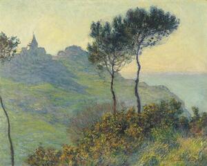 Reprodukcja The Church of Varengeville Sunset, Claude Monet