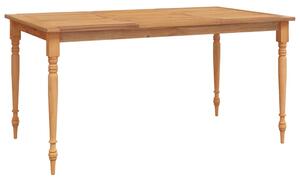 Stół Batavia, 150x90x75 cm, lite drewno tekowe
