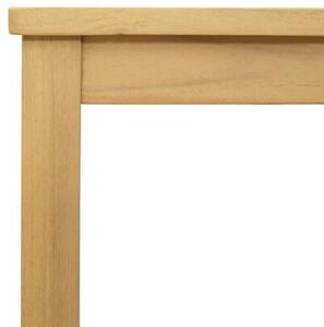 Stolik kawowy z litego drewna akacjowego rustykalny 50x35x36 cm
