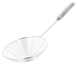 Sitko sito stalowe kuchenne metalowe Ø13x37x5.3cm łyżka cedzakowa BRUNBESTE