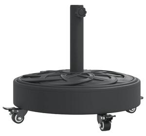 Podstawa do parasola, z kółkami, do słupków Ø38/48 mm, 27 kg