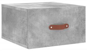 Wisząca szafka nocna szary beton - Werx