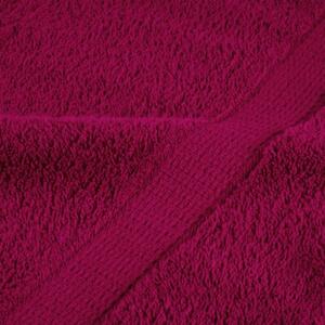 Ręczniki toaletowe premium, solund 2 szt. bordeaux 30x30cm 600 g/m²