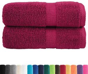 Ręczniki toaletowe premium, solund 2 szt. bordeaux 30x30cm 600 g/m²