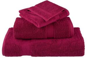 Ręczniki toaletowe premium, solund 2 szt. bordeaux 30x30cm 600 g/m²