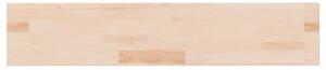 Półka, 100x20x4 cm, surowe lite drewno dębowe