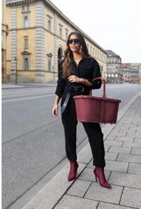 Koszyk CARRYBAG, twist maroon