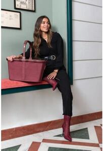 Koszyk CARRYBAG, twist maroon