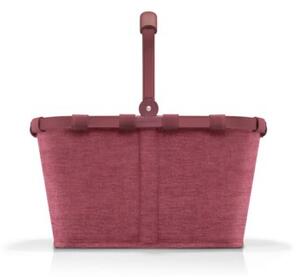 Koszyk CARRYBAG, twist maroon