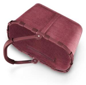 Koszyk CARRYBAG, twist maroon