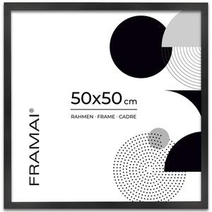 Czarna ramka na zdjęcia w rozmiarze 50x50 cm FRAMAI®