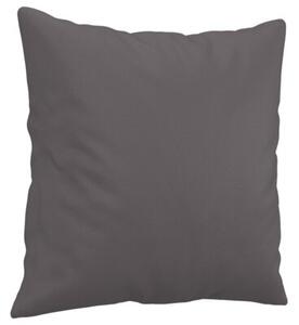 Sofa 2-osobowa z poduszkami, szara, 120 cm, sztuczna skÃ³ra