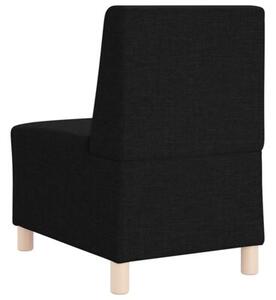 ModuÅowa sofa bez podÅokietnikÃ³w, czarna, 55 cm, materiaÅ