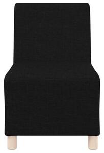 ModuÅowa sofa bez podÅokietnikÃ³w, czarna, 55 cm, materiaÅ