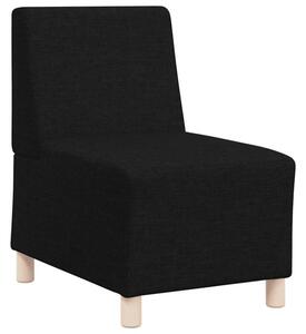 ModuÅowa sofa bez podÅokietnikÃ³w, czarna, 55 cm, materiaÅ