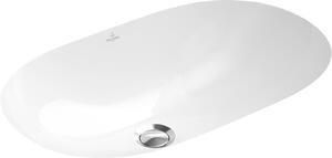Villeroy & Boch O.Novo umywalka 60x35 cm podblatowa owalna CeramicPlus Weiss Alpin 416260R1