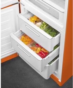 Lodówka SMEG FAB32LOR6 Retro No Frost 196.8cm Pomarańczowa