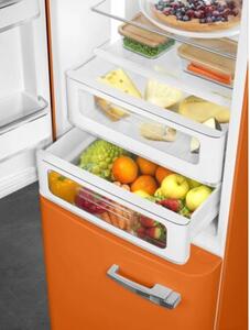 Lodówka SMEG FAB32LOR6 Retro No Frost 196.8cm Pomarańczowa