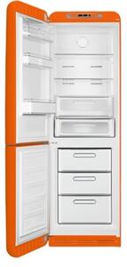 Lodówka SMEG FAB32LOR6 Retro No Frost 196.8cm Pomarańczowa