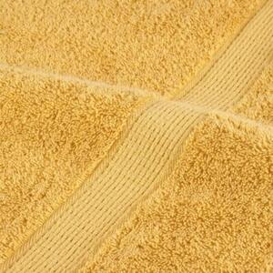 Ręczniki toaletowe premium, solund 4 szt., złote, 30x30 cm, 600 g/m²