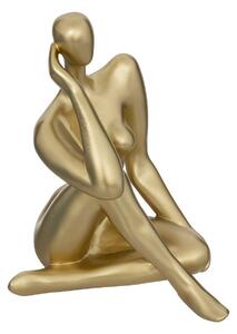 Figurka dekoracyjna Gold Woman 25cm