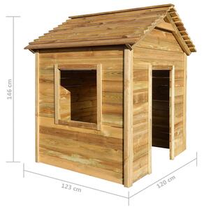 Domek ogrodowy z drewna sosnowego - Epikol