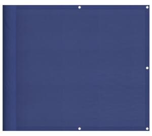 Parawan balkonowy, niebieski, 90x700 cm, 100% poliester Oxford