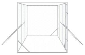 Kojec zewnętrzny dla psa, 6x2x2 m, stal galwanizowana