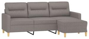 Sofa 3-osobowa z podnÃ³Å¼kiem, taupe, 180 cm, tkaninÄ