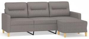 Sofa 3-osobowa z podnÃ³Å¼kiem, taupe, 180 cm, tkaninÄ