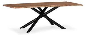 Stół z litego drewna akacjowego 100x220 cm Anuri – MOME