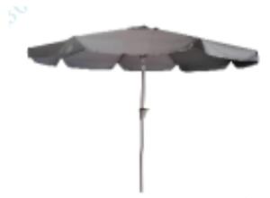 Parasol ogrodowy z regulacją kąta nachylenia