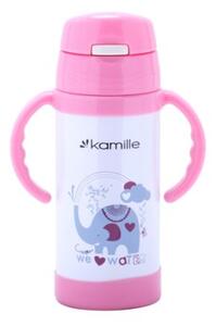 Kubek termiczny bidon dla dzieci dziecka z nadrukiem 350ML 3 kolory KAMILLE