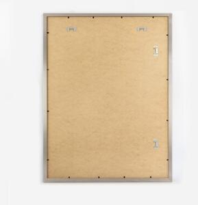 Srebrna ramka na zdjęcia w rozmiarze 60x80 cm FRAMAI®