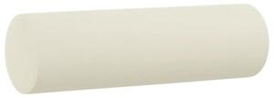 Sofa 2-osobowa z poduszkami, kremowa, 120 cm, aksamit