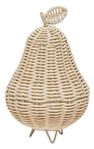 Dziecięca lampka nocna w naturalnym kolorze ø 12 cm Pear – OYOY Mini
