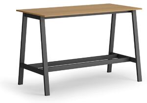 Wysoki stół barowy, 1600 x 800 mm, buk