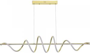 Zuma Line ESERO MS902-GD lampa wisząca LED 60W złota nowoczesna