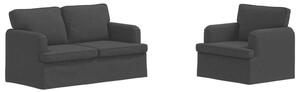 Nowoczesna moduÅowa sofa z ergonomicznym designem w czarnym kolorze