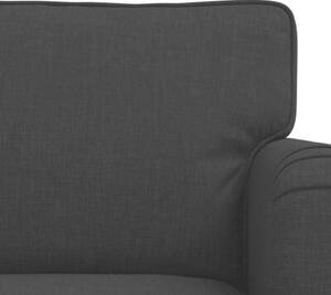 ModuÅowa sofa w kolorze czarnym z ergonomicznym designem i wygodnymi poduszkami